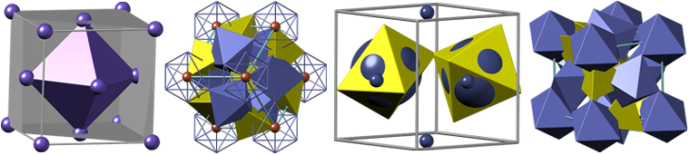 пирит, кристаллическая структура пирита, pyrite crystal structure