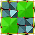 pyrochlore, пирохлор, crystal structure