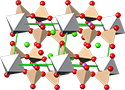 Gotzenite crystal structure, кристаллическая структура гетценита
