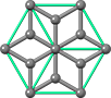 graphite crystal structure, кристаллическая структура графита