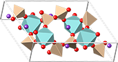Khibinskite crystal structure, кристаллическая структура хибинскита