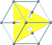 Sphalerite crystal structure, кристаллическая структура сфалерита
